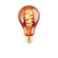 Produktbild: EGLO LED Filament Retro Vintage Leuchtmittel E27 Glas bedampft kupfer 2000K 50lm