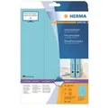 Produktbild: HERMA Special - Papier - matt - permanent selbstklebend - Blau - 61 x 297 mm 60 Etikett(en) (20 Bogen x 3)