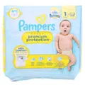Produktbild: Pampers Premium Protection Grösse 1 2-5kg 24 Windeln für Neugeborene Ultra Weich
