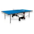 Produktbild: Schildkröt Tischtennisplatte SpaceTec 4mm Platte Outdoor, 274 x 152,5 x 76 cm, blau, rollbar und klappbar, mit Netz