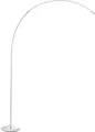 Produktbild: Brilliant LED Stehlampe Bow LED Bogenlampe, 170 cm, 1300 lm, 3000-6500 K, dimmbar, CCT, aluminium