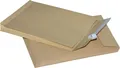 Produktbild: 50 Faltentaschen, Versandtaschen 250X353X40 mm B4, braun