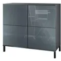 Produktbild: Vladon Kommode, Grau, Holzwerkstoff, 92.5x83.5x35 cm, Wohnzimmer, Kommoden & Sideboards, Kommoden