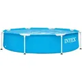 Produktbild: Intex Schwimmbecken Metallrahmen Pool Familienpool Kinderpool Rund 244 x 51 cm