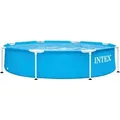 Produktbild: INTEX Frame Pool 28205NP Ø244x51cm – Aufstellpool mit Metallrahmen robust Gartenpool