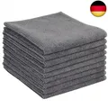 Produktbild: VIVOTE Mikrofasertücher Grau Spüllappen Küchenlappen super saugfähig und dick Ha