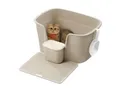 Produktbild: FEANDREA Katzentoilette für große Katzen mit hohen Seitenwänden beige
