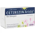 Produktbild: CETIRIZIN Aristo bei Allergien 10 mg Filmtabletten 100 St. PZN 09703281