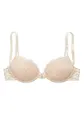Produktbild: Lascana Damen Push-up-BH mit Spitze, herausnehmbare Kissen, Zierschleifen, verstellbare Träger, erotische Dessous für besondere Momente