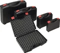 Produktbild: Ku.-Koffer L235xB185xH48mm PP 1 Griff m.Schaumstoffeinlage schwarz