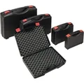Produktbild: Kunststoffkoffer L235xB185xH48 mm PP 1 Griff m. Schaumstoffeinlage schwarz