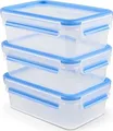 Produktbild: Emsa Frischhaltedosen-Set 1l 3er Set blau CLIP CLOSE 1l 3er bl
