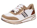 Produktbild: Ara Sneaker Sapporo Toffee Weiß Glattleder Größe: 41.5 Normal