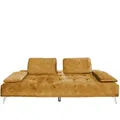 Produktbild: KAWOLA Sofa WIOLO Schlafsofa Daybed velvet cognac