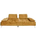 Produktbild: Kawola Sofa, Gold, Textil, Echtholz, 2-Sitzer, Füllung: Schaumstoff, 240x80x110 cm, Wohnzimmer, Sofas & Couches, Sofas