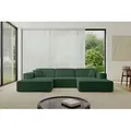 Produktbild: ALTDECOR Ecksofa in U-Form IREA-U1-v4 301x165x77 cm Grün Corner Sofa Bett Eckcouch Couch L-Form Wohnlandschaft Cauchsofa - Gelb