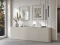 Produktbild: MOEBLINE Kommode Sideboard 4D ZILLO kaschmir