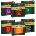 Produktbild: Jacobs Kaffeekapseln Vielfaltsbox, 6 Sorten, 6 x 20 Getränke, Nespresso* kompatible Kaffee Kapseln, 120 Kapseln