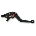 Produktbild: LSL Bremshebel Classic R21, schwarz/rot, kurz, rot