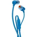 Produktbild: JBL T110 In Ear Kopfhörer kabelgebunden Blau Headset