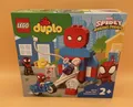 Produktbild: LEGO 10940 Spiderman Duplo Spider-Mans Hauptquartier EOL NEU OVP Miles Morales