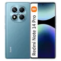 Produktbild: XIAOMI Redmi Note 14 Pro 12 GB RAM + 512 GB ROM Smartphone 6,67 Zoll 120 Hz 200 MP Akku 5500 mAh 45 W Wired Fast Charging, Aurora Blau（Kein Ladegerät）