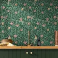 Produktbild: William Morris at Home Bird & Pomegranate Deep Green Vliestapete 10mx52cm