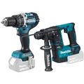 Produktbild: Makita DLX2278 Akku Kombo Kit 18V (DHR171 plus DHP484) / (ohne Akku und Ladegerät)