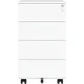 Produktbild: Songmics Rollcontainer 69 cm x 45 cm x 39 cm Weiß