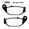Produktbild: Bremsbeläge Paar EBC R FA629R Für Honda 250 Crf L 2013-2016