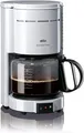 Produktbild: Braun KF 47 WH Filterkaffeemaschine – Perfekter Kaffee mit OptiBrew-System