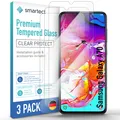 Produktbild: 3x Schutzglas Panzerfolie Klar für Samsung Galaxy A70 Displayschutz Hartglas