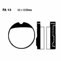 Produktbild: PAAR BREMSBELÄGE EBC V FA013V 737.70.01 Für Honda 750 CB F 1976-1976