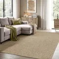 Produktbild: the carpet Kansas - Stilvoller Teppich im Jute-Look, ideal für Wohnzimmer, Esszimmer & Flur, pflegeleicht und wetterbeständig für Indoor & Outdoor, ca. 80 x 150 cm