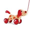 Produktbild: HAPE ZIEHTIER ZIEH TIER NACHZIEH HUND DOG HOLZ HOLZZIEHTIER HOLZTIER E0347 NEU