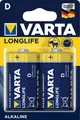 Produktbild: 3 x 2er Blister Varta Longlife D Mono LR20 4120 Alkaline Batterie 1,5V