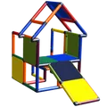 Produktbild: Move and stic Noel Spielhaus mit Kleinkindschräge Klettern Krabbeln Spielturm