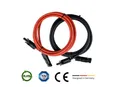 Produktbild: Cansolar Solarkabel Verlängerungskabel Set:rot & schwarz 6mm Solarkabel, (50 cm)