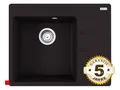 Produktbild: Franke Centro CNG 611-62 A Black Matt - 114.0627.619 Granitspüle Exzenter