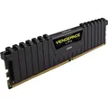 Produktbild: Corsair DIMM 16 GB DDR4-3000, Arbeitsspeicher ,schwarz, CMK16GX4M1D3000C16, Vengeance LPX - Schwarz