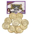 Produktbild: Fasching Piratengold Dekoration 12 Münzen Goldmünzen
