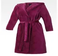 Produktbild: JOOP! Bademantel Damen Classic 1652 Beere Größe 38, 100% Baumwolle, Kapuze, Seitentaschen, Bindegürtel