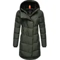 Produktbild: Ragwear Wintermantel Pavla stylischer Winterparka mit Teddyfutter und Kapuze grün L (40)