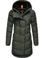 Produktbild: Ragwear wasserdichter Damen Wintermantel warmer Steppmantel lang mit Kapuze Pavla Intl Dark Olive24 Gr. L