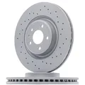 Produktbild: ZIMMERMANN 100.3356.52 Bremsscheibe Scheibenbremsen, Bremsscheiben (x2)