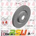 Produktbild: 2x Zimmermann Bremsscheibe SPORT Z 100.3356.52 Höhe 52 mm Lochkreis 112 mm