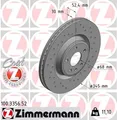 Produktbild: 2x Bremsscheibe SPORT Z ZIMMERMANN 100.3356.52 für AUDI A4 A7 A5 Q5 A6 B8 MACAN