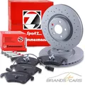 Produktbild: ZIMMERMANN SPORT-BREMSSCHEIBEN + BELÄGE +WK VORNE FÜR AUDI A6 C7 A7 4G Q5 8R