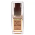 Produktbild: Max Factor Healthy Skin Harmony Foundation Bronze 80 – Flüssig Make-up für die perfekte Grundierung – Feuchtigkeitsspendend für die Haut – 1 x 30 ml