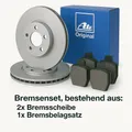 Produktbild: ATE Bremsenset Bremsscheiben & Beläge Vorne für BMW